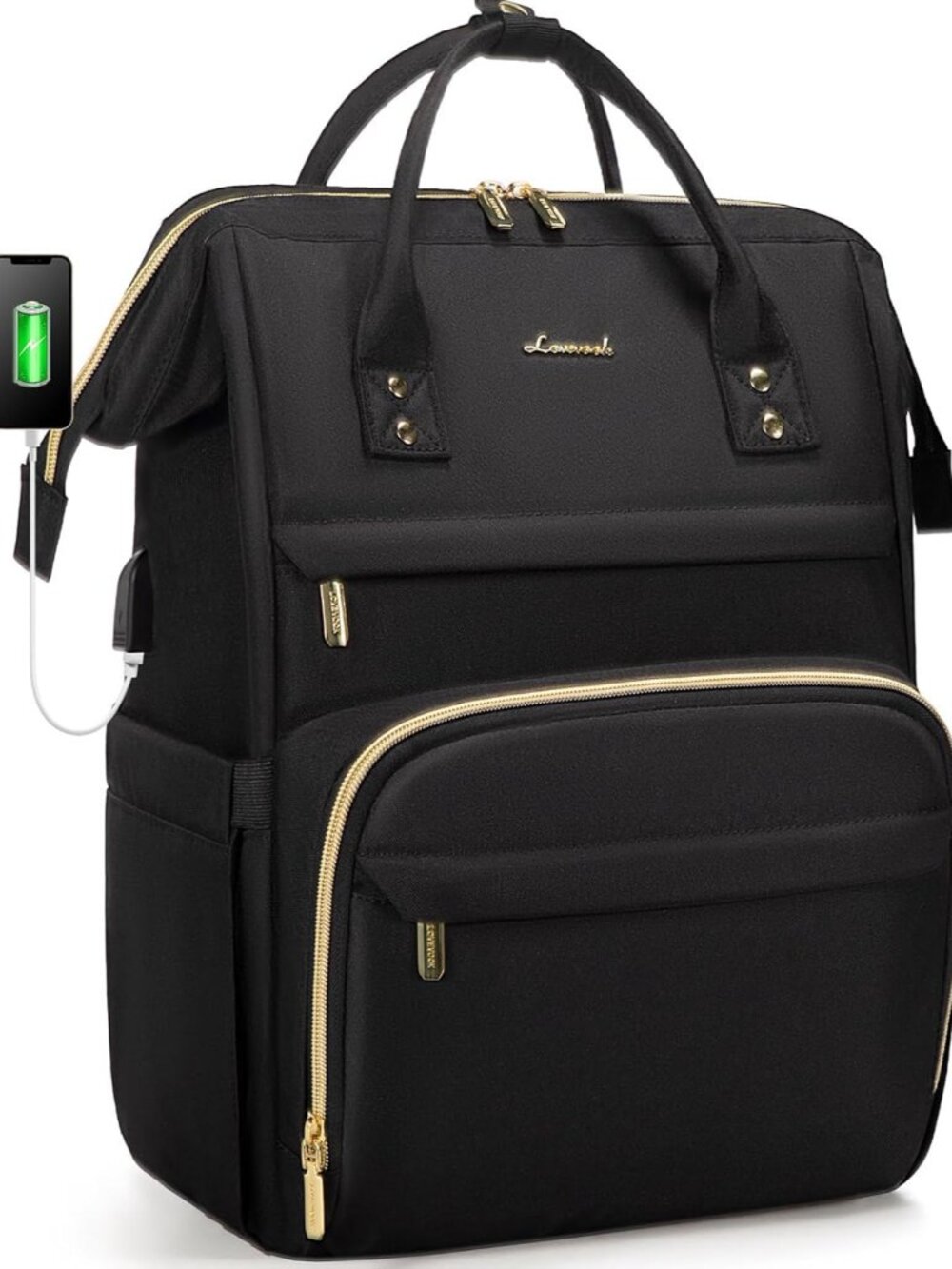 Laptop Backpack Women, 15.6 Inch Work Backpack Woman for Teacher Nurse Bags, Com
